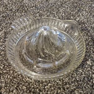 Vintage glass juicer